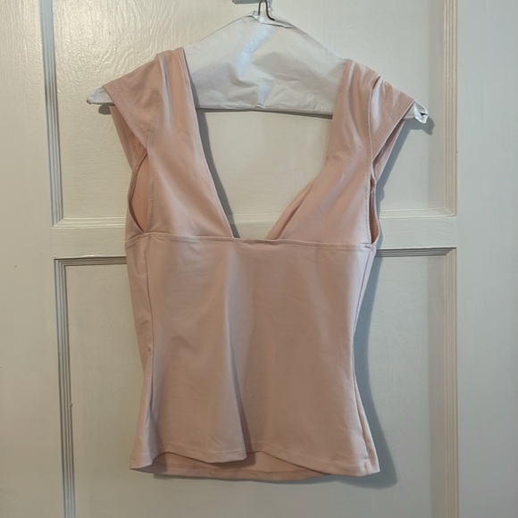 Free People Duo Corset  Cami Pink Top - Picture 5 of 6